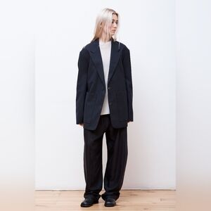 Studio Nicholson Oversized Navy Women's Blazer